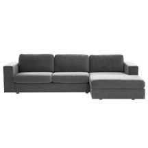Layout G:  Two Piece Sectional 107" x 61"