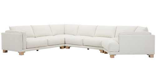 Sectional Layout A: Four Piece Sectional. 111" x 161"