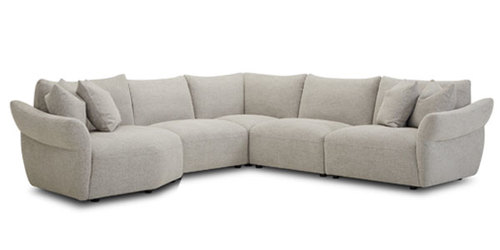 Layout A:  Five Piece Sectional 119" x 114"