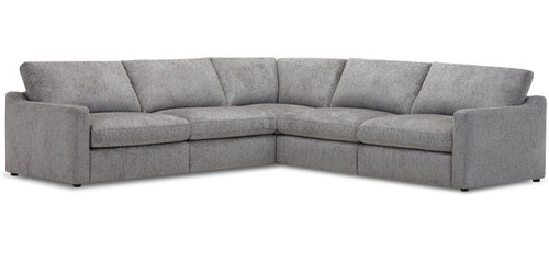 Layout A:  Five Piece Sectional 123.5" x 123.5"