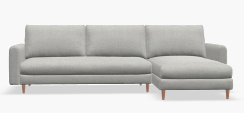 Layout A: Two Piece Sectional 103" x 61"