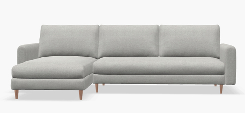 Layout B: Two Piece Sectional 61" x 103"