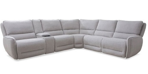 Layout A: Six Piece Reclining Sectional 132" x 119"