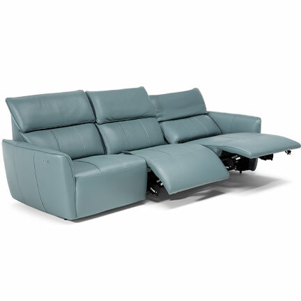Layout A: Versatile C214 Three Piece Reclining Sofa (105" Wide) 3 Recliners
