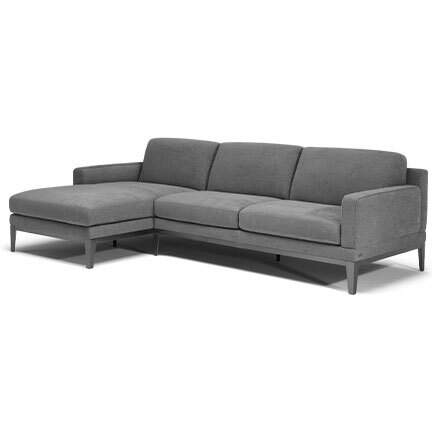 Layout D: Two Piece Sectional 63" x 106"