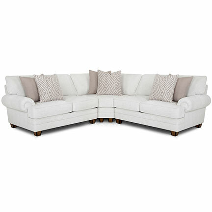 Layout A: Three Piece Sectional 100" x 100"