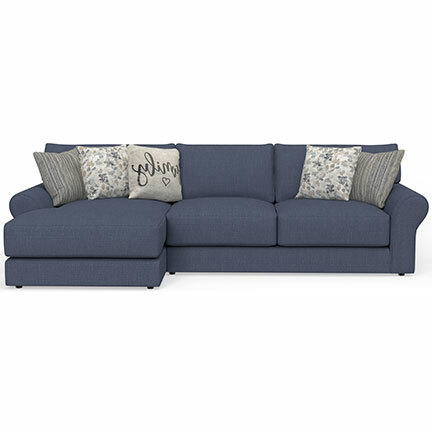 Layout B: Two Piece Sectional 67" x 128"