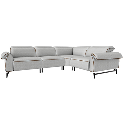 Layout E: Four Piece Sectional 118" x 87"