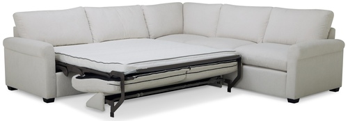 Layout A: Two Piece Sleeper Sectional (Full Size) 111" x 110"