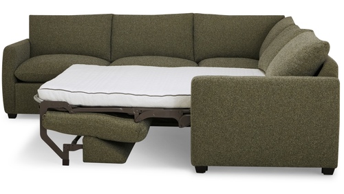 Layout B: Two Piece Sleeper Sectional (full size) 107" x 108"
