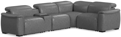 Layout C: Five Piece Sectional 127" x 80" (2 recliners)