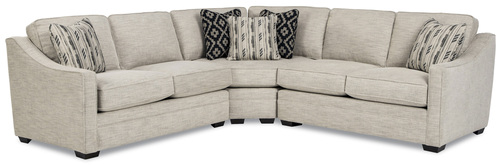 Layout A:  Three Piece Sectional 103" x 103"