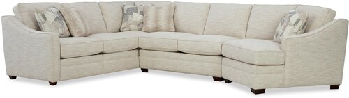Layout B: Three Piece Sectional 95" x 147" x 47"