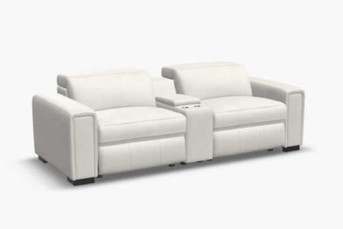 3 Piece Console Loveseat Sectional 99" Wide