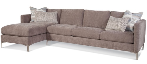 Layout B: Two Piece Sectional 68" x 116"