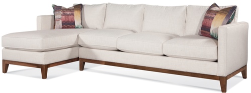 Layout B: Two Piece Sectional 62" x 115"