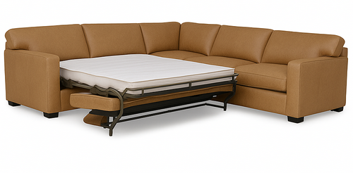 Layout A: Two Piece Full Size Sleeper Sectional 108" x 110"
