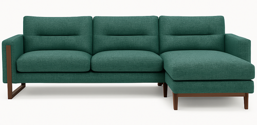 Layout A: Two Piece Chaise Sectional 106" x 61"