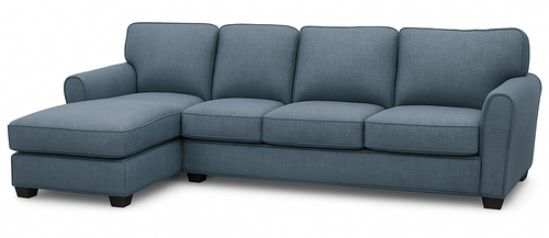 Layout A:  Two Piece Sectional 60" x 107"