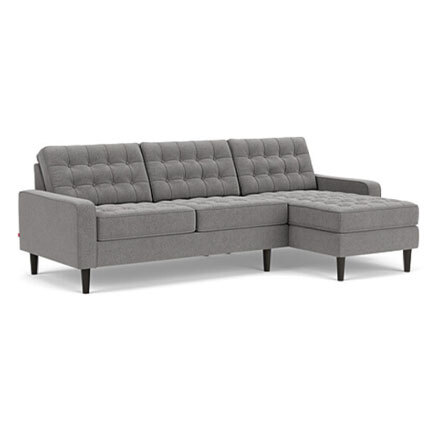 Layout A: Two Piece Chaise Sectional 96" x 56"