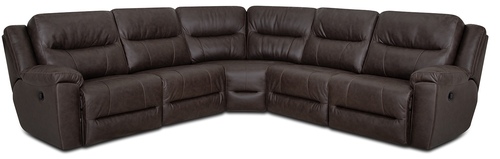 Layout A: Five Piece Sectional 128" x 128" (2 recliners)
