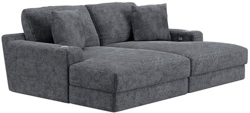 Layout A: Two Piece Chaise Sectional 51" wide x 67" deep
