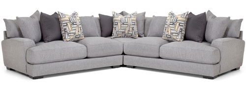 Layout A:  Three Piece Sectional 115" x 115"