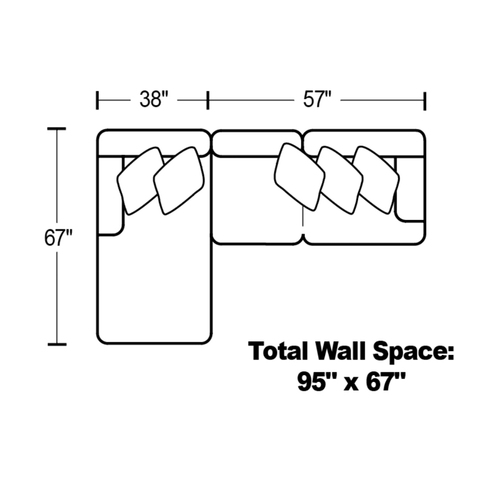 Kingston Modular Sectional in Pewter (Includes Sofas and Sectionals