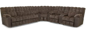 Layout A:  Three Piece Sectional 115.5" x 108.5"