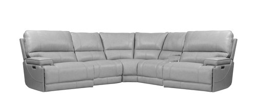 Layout A:  Five Piece Reclining Sectional 114.4 x 114.5