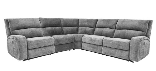 Layout A:  Five Piece Reclining Sectional 118" x 118"