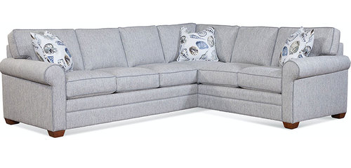 Layout A:  Two Piece Sleeper Sectional 117" x 94"