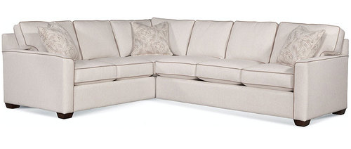 Layout B:  Two Piece Right Side Sleeper Sectional 92" x 115"