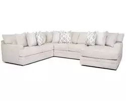 Layout A:  Four Piece Sectional 112" x 174"