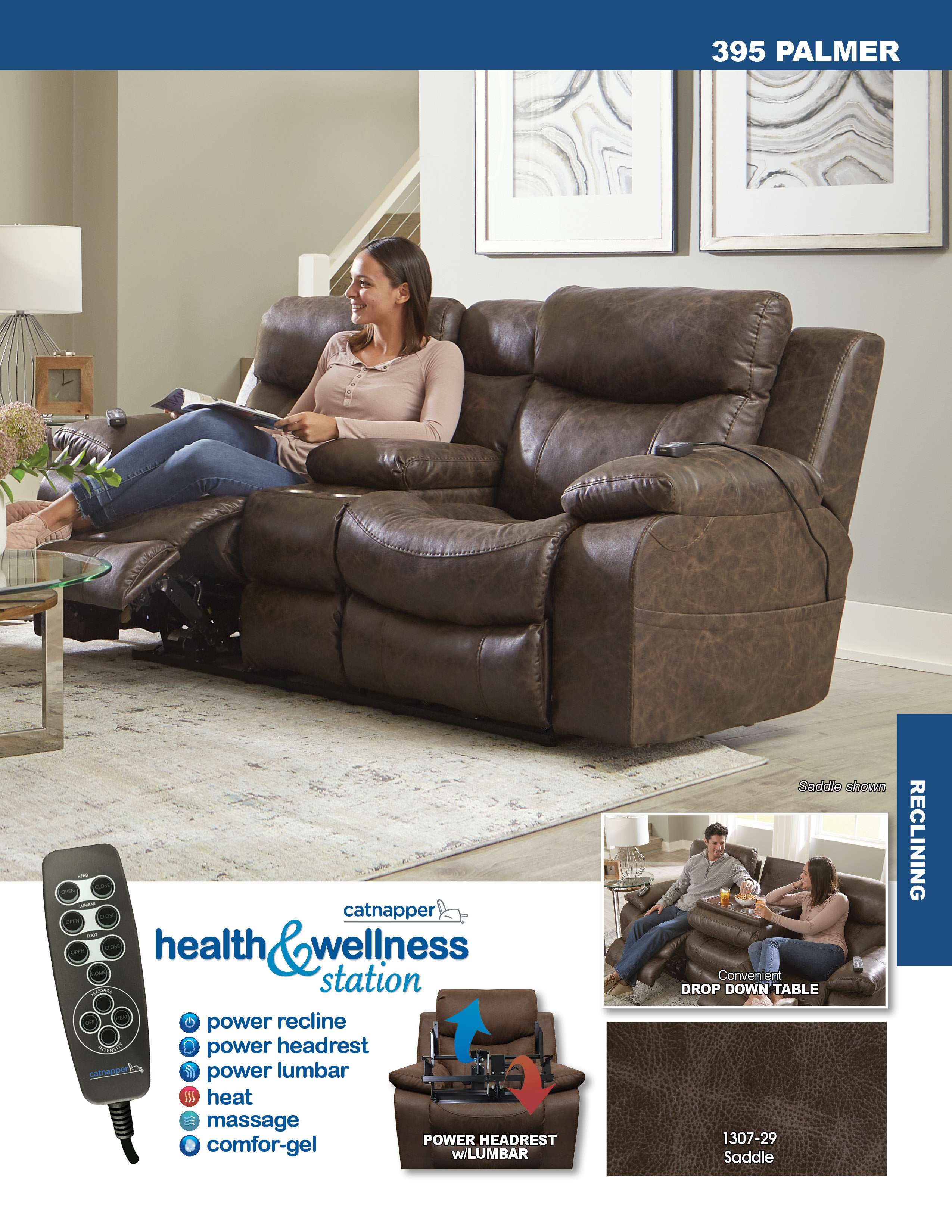 patio sectional big lots ashley furniture on Palmer Power Headrest Power Lumbar Power Sofas And Sectionals