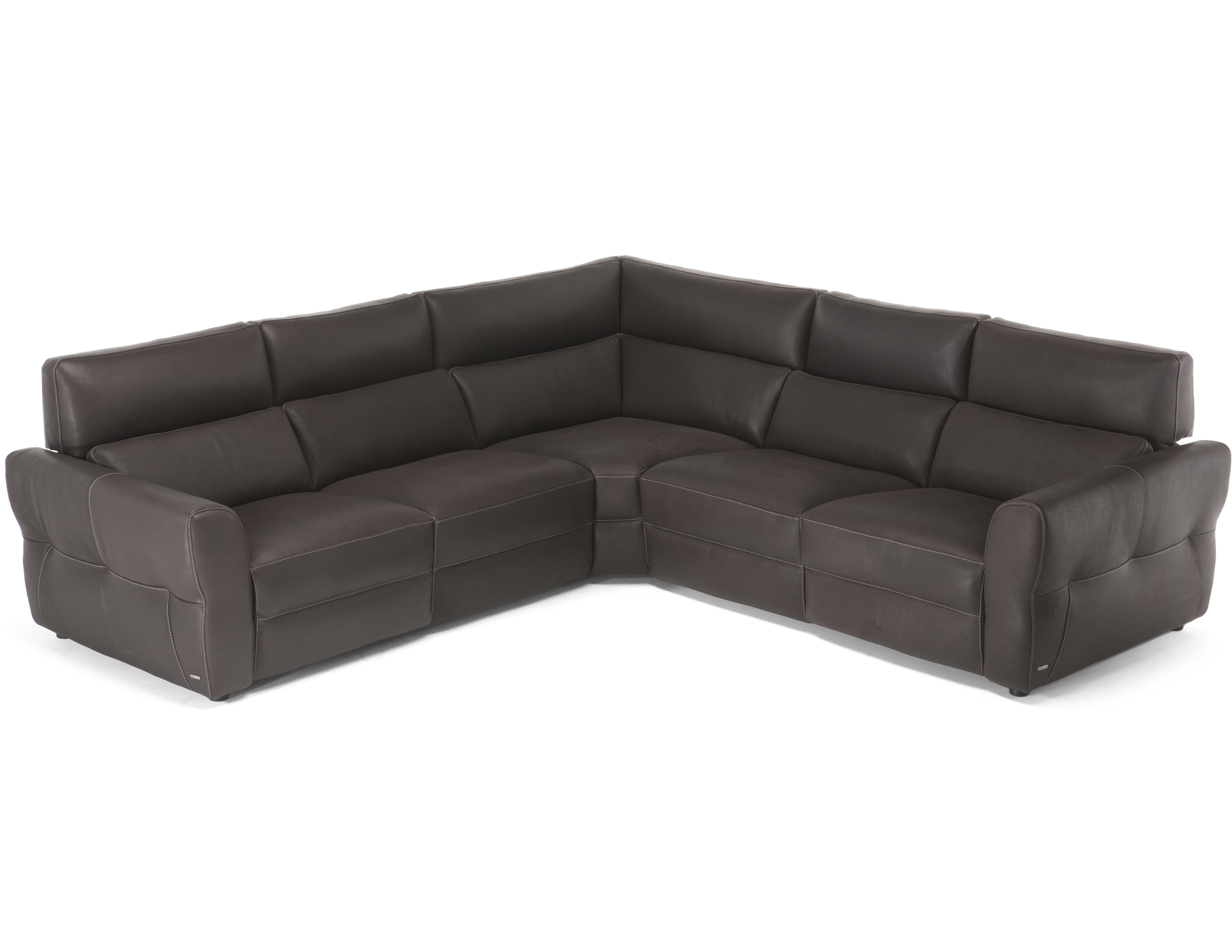 Solidale C116 Leather Power Reclining Sectional Sofas And Sectionals