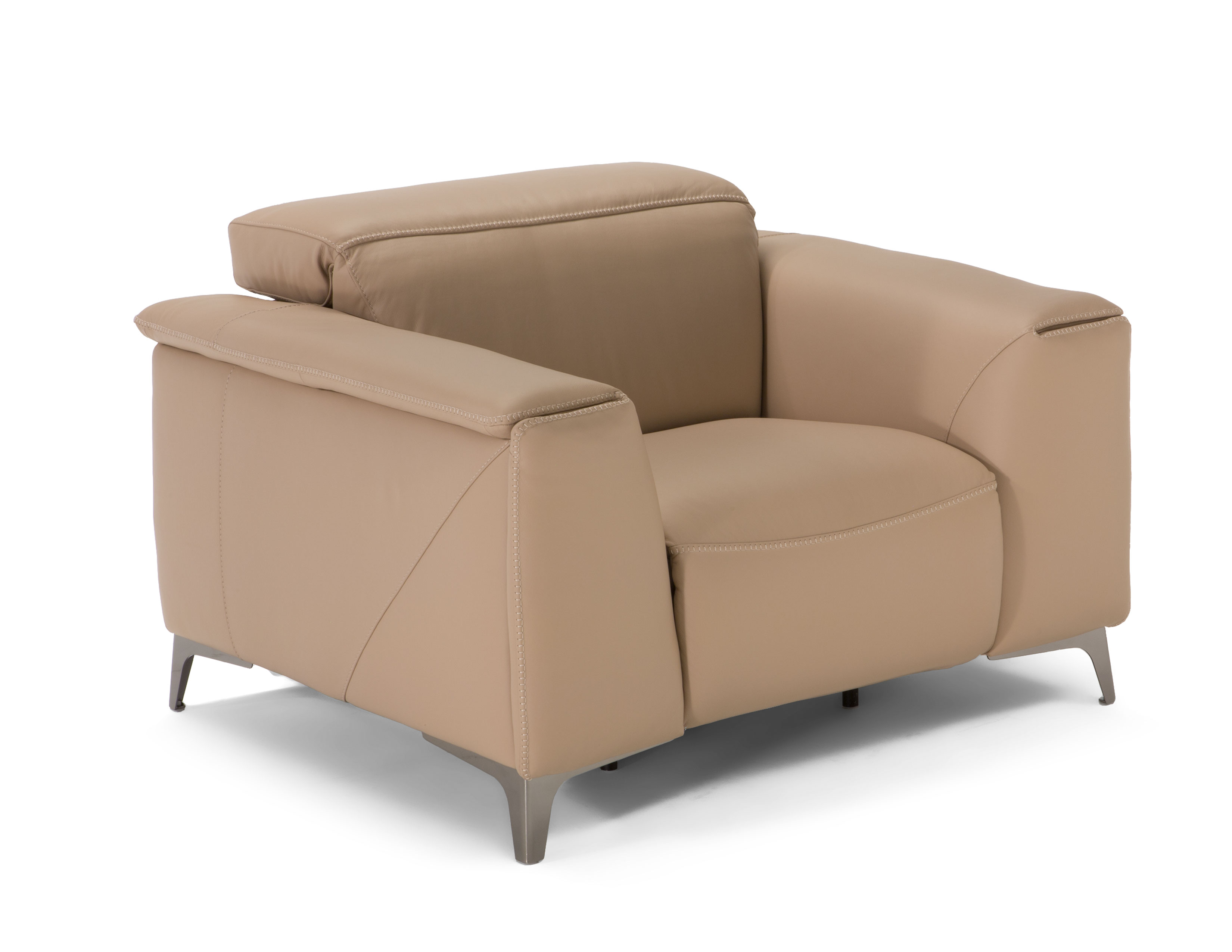 Trionfo C074 Leather Power Headrest Power Sofas And Sectionals