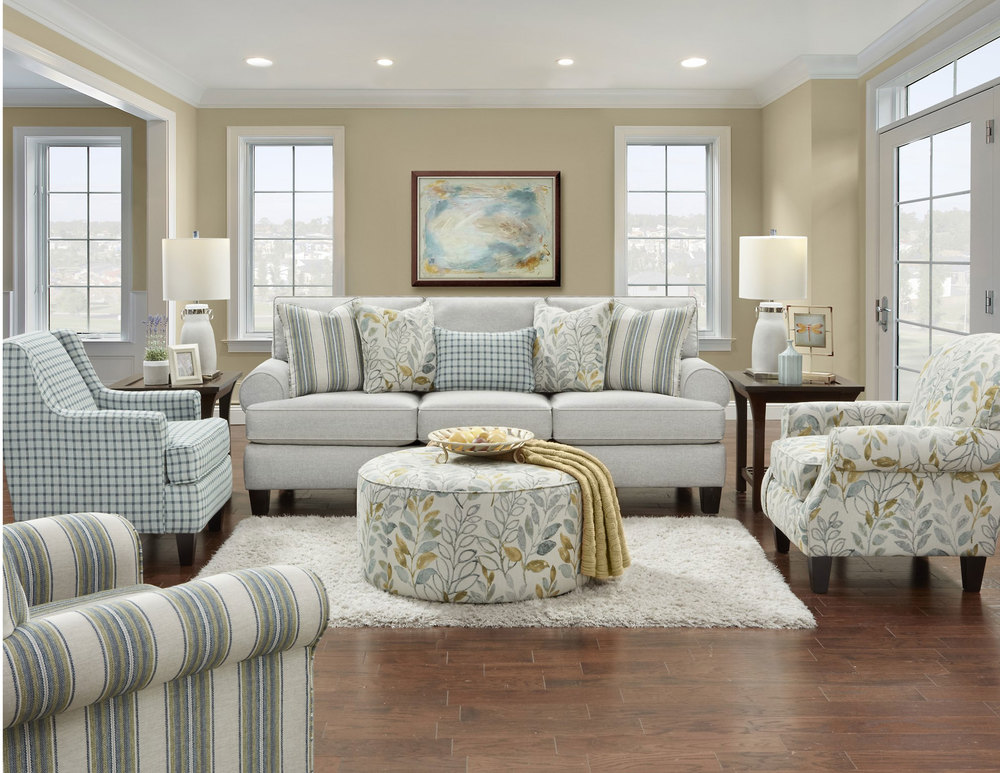 Thrillist Fog 5 Piece Living Room (Includes Sofas and Sectionals