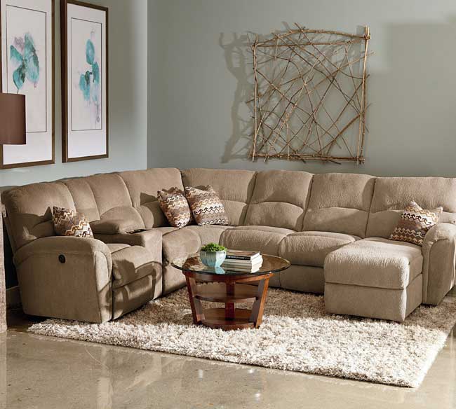 Grand Torino Reclining Sleeper Sectional 230 Sofas And