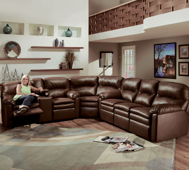 Touchdown Reclining Sectional 292 Sofas And Sectionals Touchdown Reclining Sectional 292, Dylan Leather Corner Sofa With Chaise Mimosa