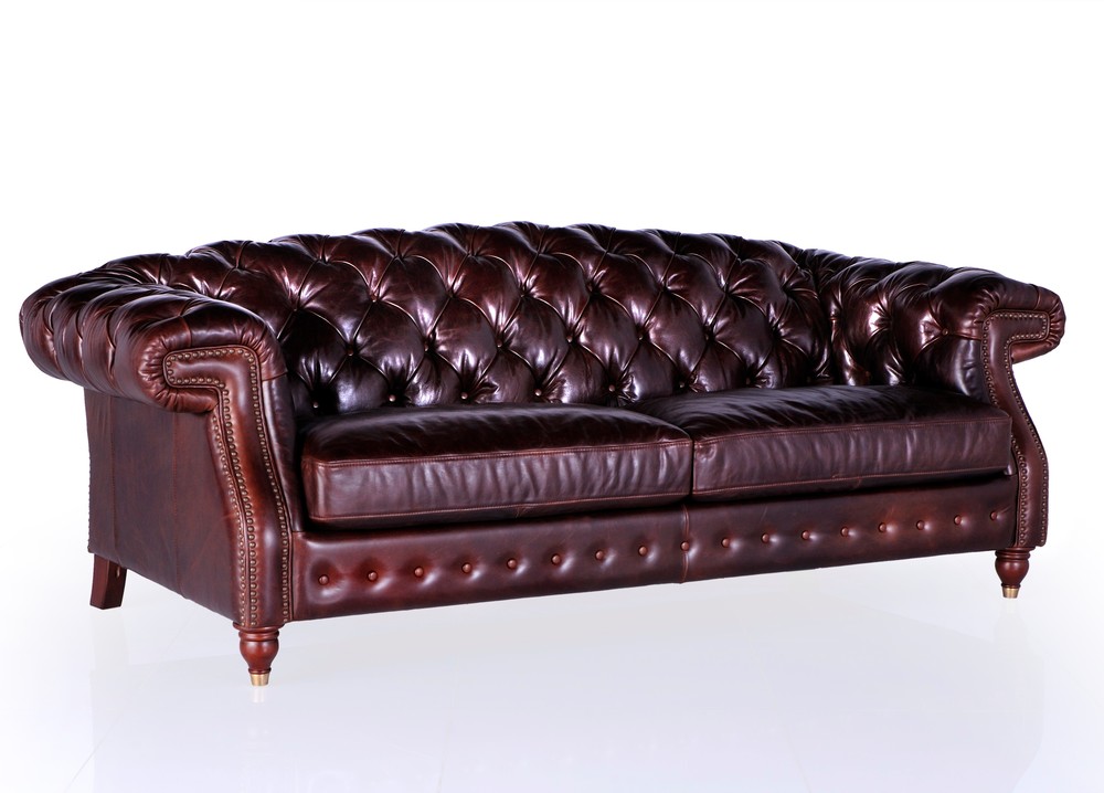 Darlington Full Top Grain Leather Sofa Sofas and Sectionals