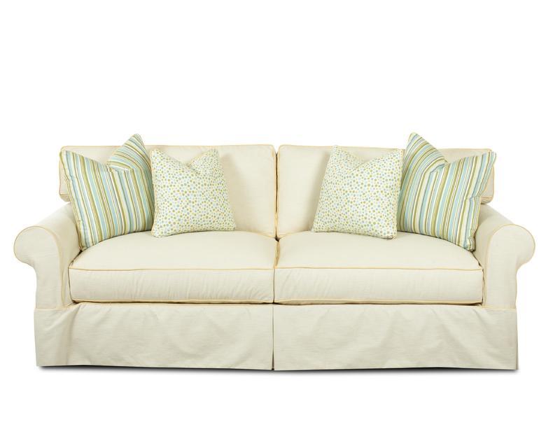 Stevie D7003 Slipcover Queen Sleeper Sofa Sofas and Sectionals