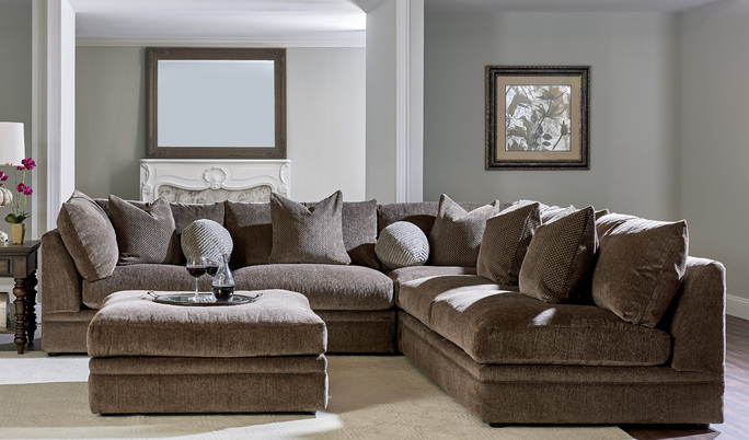 Melrose D7600 Sectional W Down Cushions Sofas And Sectionals Melrose D7600 Sectional W Down, Klaussner Furniture Reviews