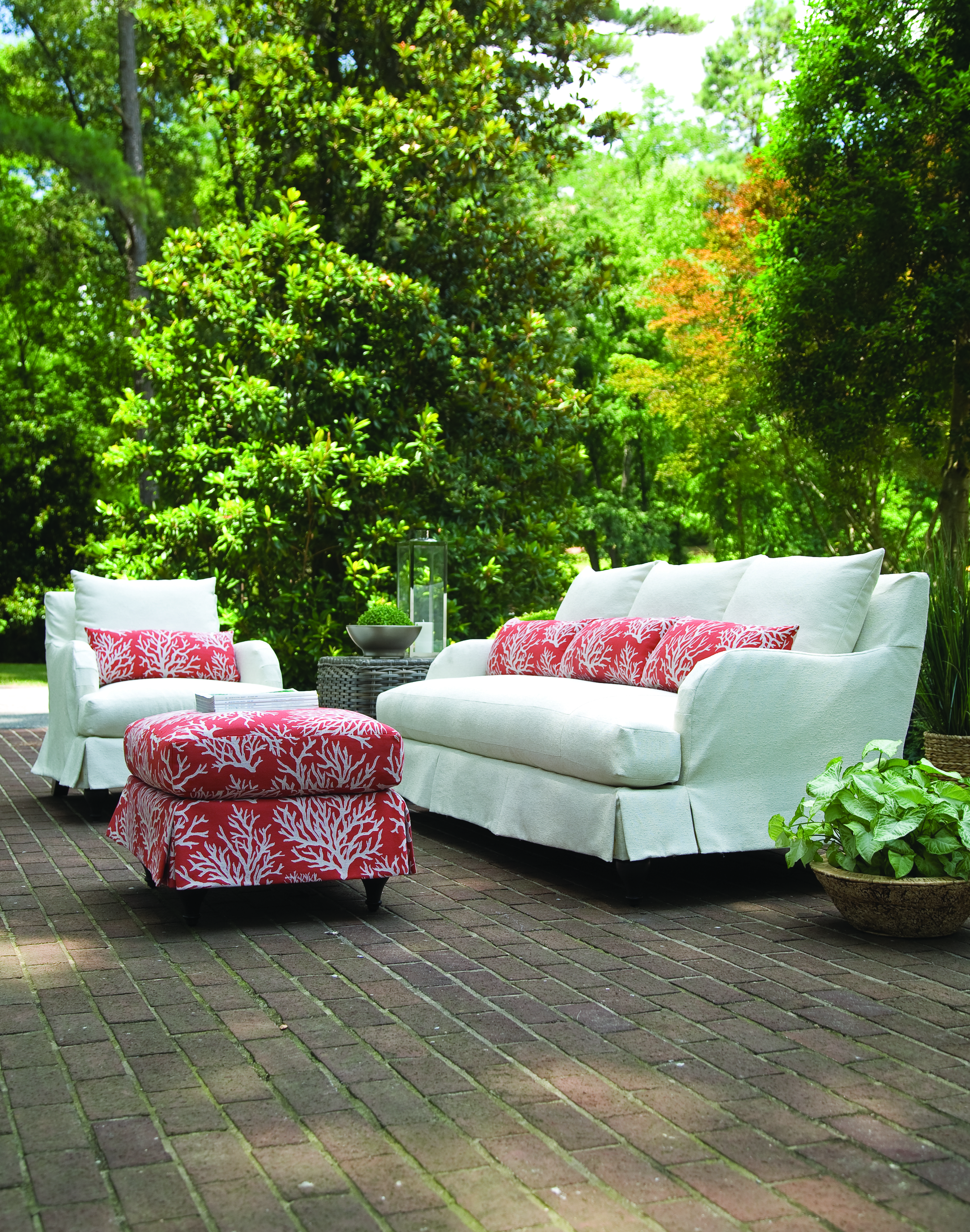 broyhill patio sectional on Colin Outdoor Slipcover Sofa Collection Made Sofas And Sectionals