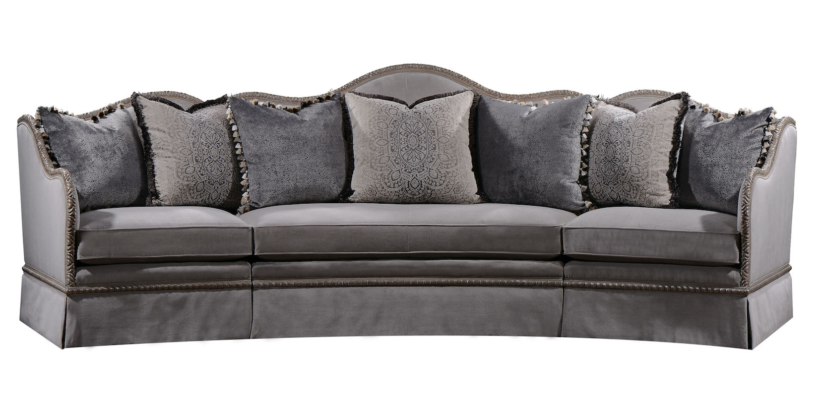 Giorgio Slate 3 Piece Sectional Sofas And Sectionals