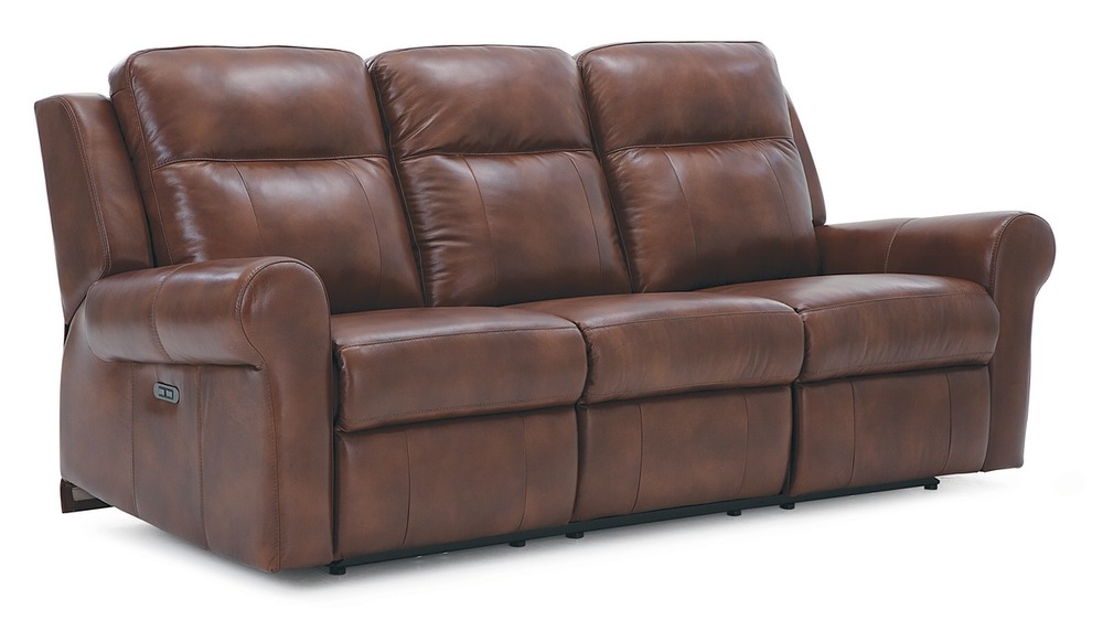 Vega Power Reclining Sofa W Headrest Sofas And Sectionals Vega Power Reclining Sofa W