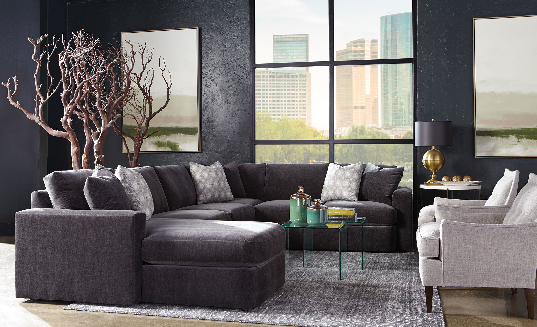 Lauren P350 Sectional Sofas And Sectionals