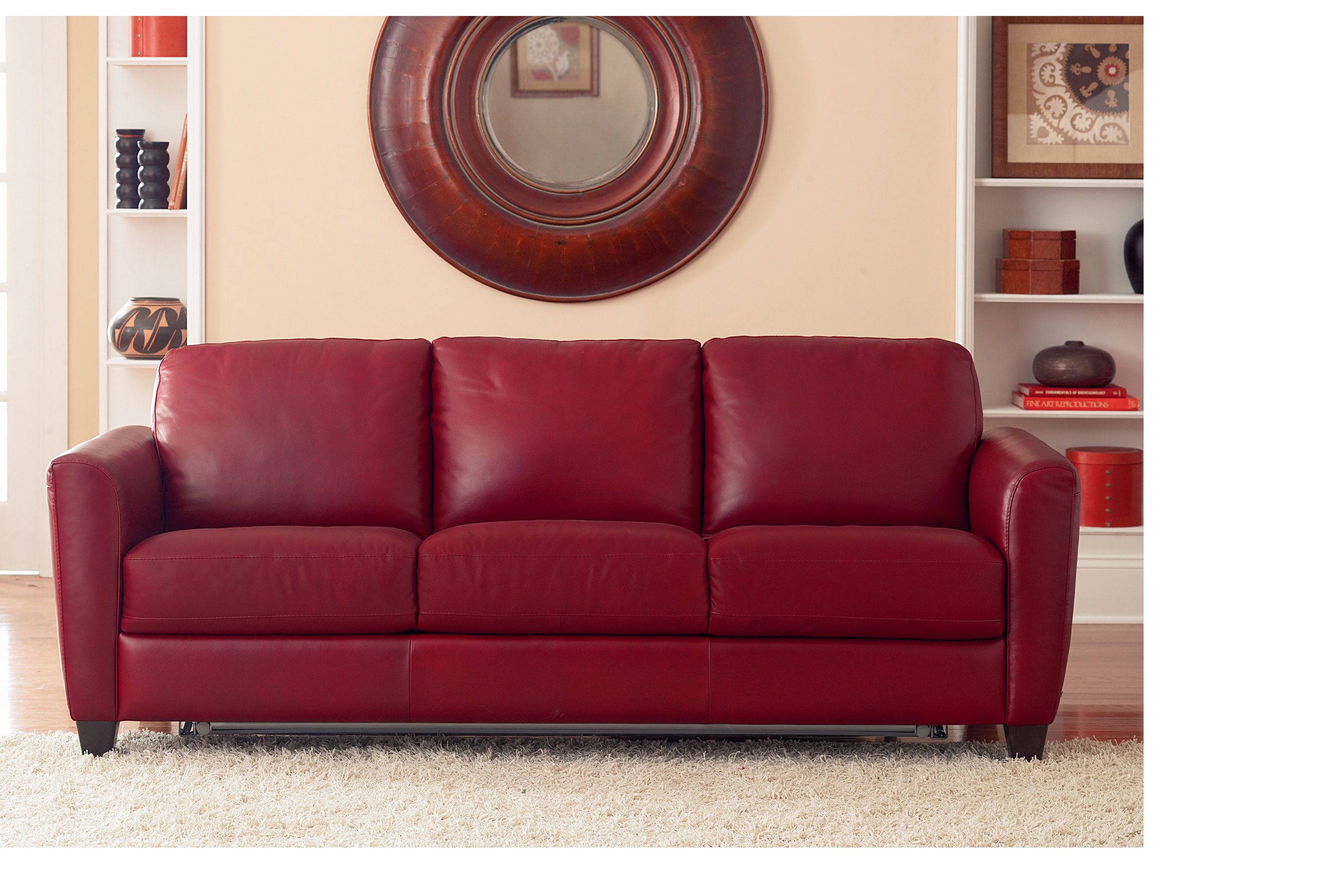 Lino B592 100 Top Grain Leather Sleeper Sofas And Sectionals Top Grain Leather Sleeper Sofas