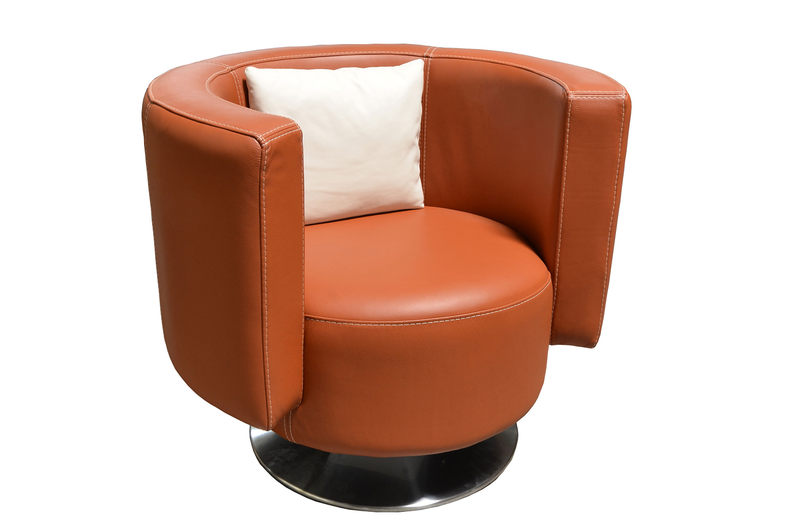 Vivaldi Barrell Chair W Pillow Sofas And Sectionals