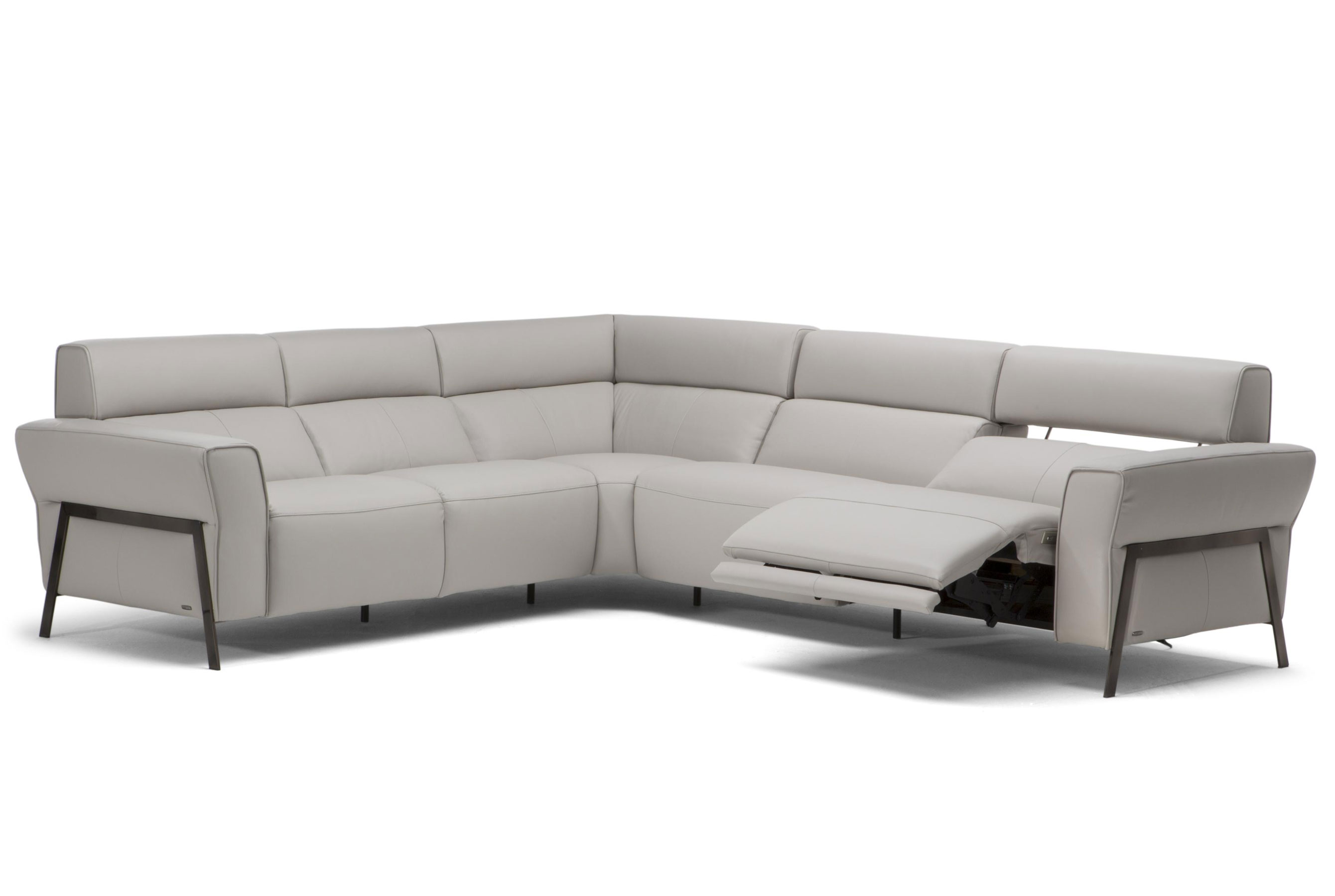 Eleganza C021 100 Top Grain Leather Power Sofas And Sectionals